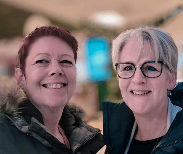 Susanne Persson och Mia Ajax